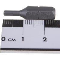 Вставка бита торцевая 1/4", HEX, 2,5 мм, L=25 мм KING TONY 102525H