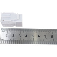 Модуль-вставка типа Keystone NIKOMAX неэкранированный, белый NMC-KJUD2-FT-WT