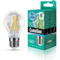 Светодиодная лампа Camelion LED20-A60-FL/845/E27 20Вт 220В 13719