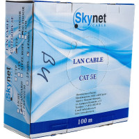 Кабель SkyNet Light FTP outdoor 4x2x0,46, медный, FLUKE TEST, кат.5e, однож., 100 м, box, черный CSL-FTP-4-CU-OUT/100
