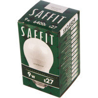 Светодиодная лампа SAFFIT 9W 230V E27 6400K, SBG4509 55126