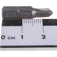 Вставка 1/4", 3-лучевая №2, 25 мм ROCKFORCE RF-122S2502(3358)