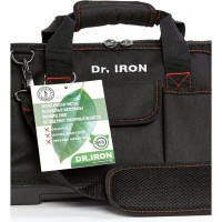 Сумка для инструмента с пластиковым дном с ремнем Dr.IRON 420x235x250 мм DR1022