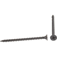 Саморез Саморезик 3.5х55 гипсокартон/дерево, редкий шаг резьбы, оксид. 400шт SW/GD-3.5х55-400
