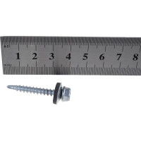 Кровельный оцинкованный саморез Саморезик 4,8х35, 200шт SKZ-4,8х35-200