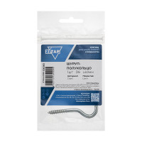 Шуруп-полукольцо Zitar 6,0x40 1 шт - пакет 136365