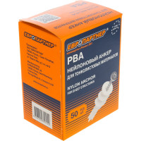 Анкер для гипсокартона ЕВРОПАРТНЕР PBA 14х37 с шурупом, 50 шт. 76082025