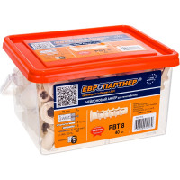 Дюбель для газобетона ЕВРОПАРТНЕР PBT 8, 40 шт. 76091213