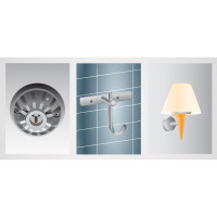 Универсальный нейлоновый дюбель ЕВРОПАРТНЕР PDU N 8х40mm, 1000шт 87324