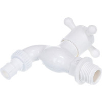 Водоразборный шаровой кран со штуцером MasterProf 1/2", пластик ДС.060141.ИМ