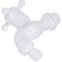 Водоразборный шаровой кран со штуцером MasterProf 1/2", пластик ДС.060141.ИМ