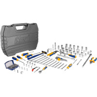 Набор инструмента 1/2 Dr и 1/4 Dr 120 предметов KRAFT KT 700679