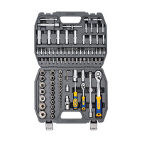 Набор инструмента 1/2 Dr и 1/4 Dr 94 предметов с 12 гранными головками KRAFT KT 700682