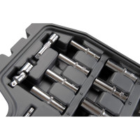 Набор инструмента 1/2 Dr и 1/4 Dr 94 предметов с 12 гранными головками KRAFT KT 700682