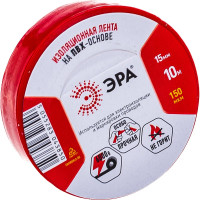 ПВХ-изолента ЭРА 15мм x 10м, красная C0036556