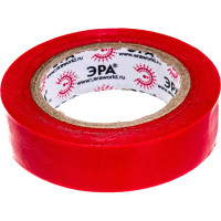 ПВХ-изолента ЭРА 15мм x 10м, красная C0036556