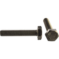 Болт с шестигранной головкой, с полной резьбой ЕВРОПАРТНЕР DIN 933 нержав. сталь, 10х50 мм, 2 шт. G2 1050 1