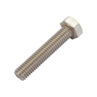Болт с шестигранной головкой, с полной резьбой ЕВРОПАРТНЕР DIN 933 нержав. сталь, 5х25 мм, 6 шт. G2 3325 1