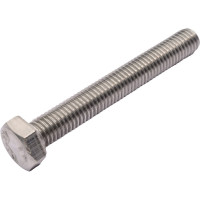 Болт с шестигранной головкой, с полной резьбой ЕВРОПАРТНЕР DIN 933 нержав. сталь, 8х60 мм, 2 шт. G2 3286 1