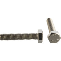 Болт с шестигранной головкой, с полной резьбой ЕВРОПАРТНЕР DIN 933 нержав. сталь, 8х40 мм, 4 шт. G2 3284 1
