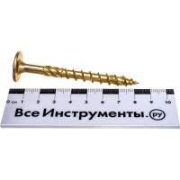 Конструкционный шуруп для дерева ЕВРОПАРТНЕР прессшайба TORX 40, ж/п 8x80 1 шт. 0 1445 0