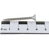 Универсальный шуруп ЕВРОПАРТНЕР с пот. гол. 4.5х40 нержав. сталь 8 шт. G2 4540 1