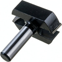 Фреза прямая пазовая серия 1007 (50x16x40 мм; хвостовик 12 мм) Росомаха 800715