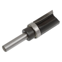 Фреза кромочная прямая с верхним подшипником серия 1021 (19x30 мм; хвостовик 8 мм) Росомаха 802103