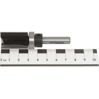 Фреза кромочная прямая с верхним подшипником серия 1021 (19x30 мм; хвостовик 8 мм) Росомаха 802103