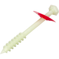 Анкер шуруп ГБ для газобетона BEFAST 12/18х190 с рондолью 40 шт ASBF190R40S