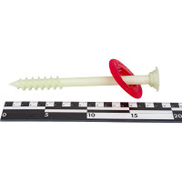 Анкер шуруп ГБ для газобетона BEFAST 12/18х190 с рондолью 40 шт ASBF190R40S