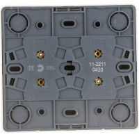 Розетка ЭРА 11-2211-02 4х2P E Schuko со шторками, 16A-250В, IP20, ОУ, Эксперт, сл.кость Б0020710