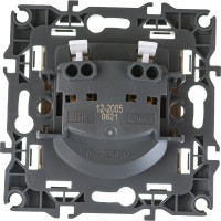 Розетка ЭРА 12-2005-02 2P, 16A-250В, IP20, без м.лапок, 12, слоновая кость Б0018982
