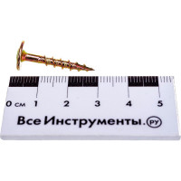 Отделочный саморез BULLIT с прессшайбой 3,8х25 50 шт. 14-0017110