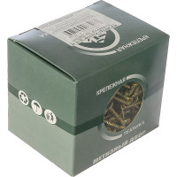 Потайной универсальный шуруп Метизный двор 4,0x30, желтый, 500 шт. 4607159063267