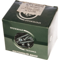 Шуруп с полукруглой головкой Метизный двор 4,2x70 оцинкованный DIN 7981, 100 шт. 4690441025456