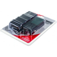 Разветвитель прикуривателя 3 гнезда + USB SKYWAY черный, предохранитель 5А, USB 1A S02301007