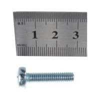 Винт с полуцилиндрической головкой Метизный двор 6x25 DIN 7985, 100 шт. 4607159067302