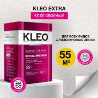 Обойный клей для флизелиновых обоев KLEO сыпучий 030 EXTRA 55