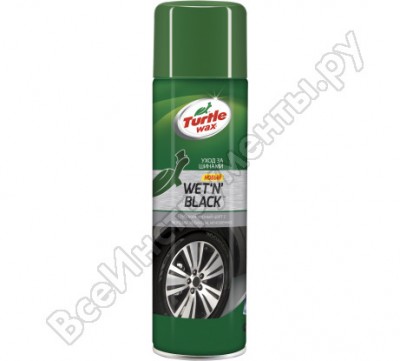 Turtle wax черный лоск wet n black aero 500ml fg7724