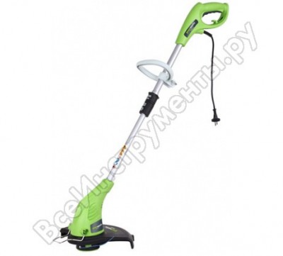 Greenworks триммер электрический gst5033 basic, 500w, 33 см 21217