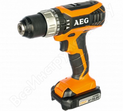 Aeg дрель акк bsb14g3li-202c 4935451532