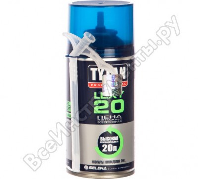 Tytan professional lexy 20 o2 пена монтажная всесезонная 300мл 21406