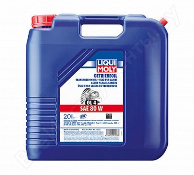 Liqui moly мин. тр.масло getrieb. 80w gl-4 20лм 1033