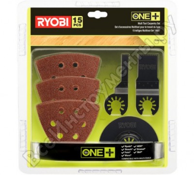 Ryobi набор насадок для мультитула RAK15MT 5132002809