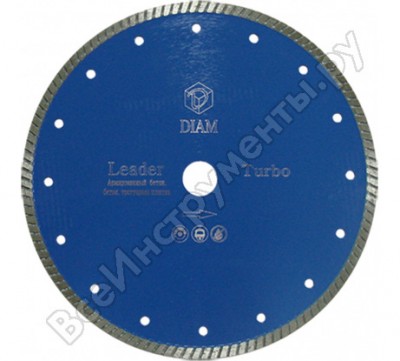 Diam отрезной круг turbo leader 150x2,4x10x22,2 бетон 000456