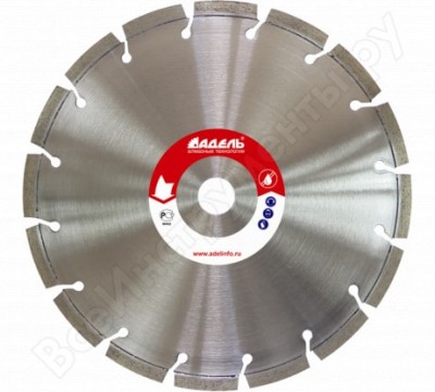 Адель алм.круг отрезной по асфальту 1a1rss/c3-w 125*2.2/1.5*22.225-9 a кк04683