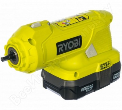 Ryobi электрозапуск для бензотриммеров 18в ryobi one+, 1 батарея 18в х 1,3 ач oes1813