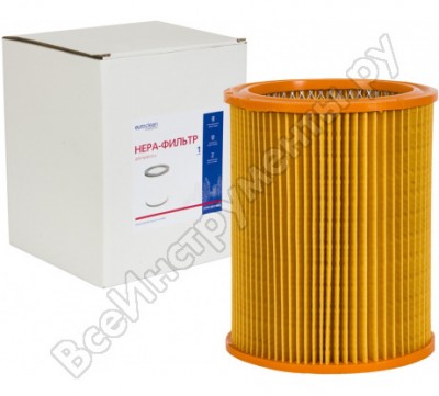 Euro clean original фильтр складчатый из целлюлозы для пылесоса hitachi wde 1200 / wde 3600 eur htpm wde 3600
