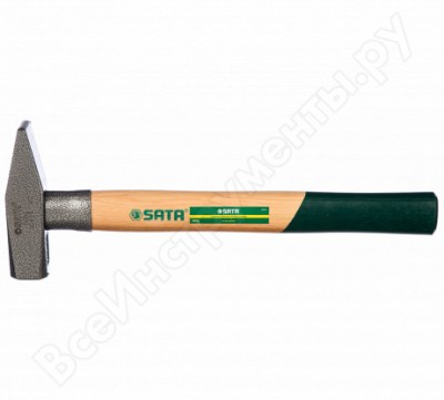Sata молоток слесарный с деревянной рукояткой, 500 гр. 92404